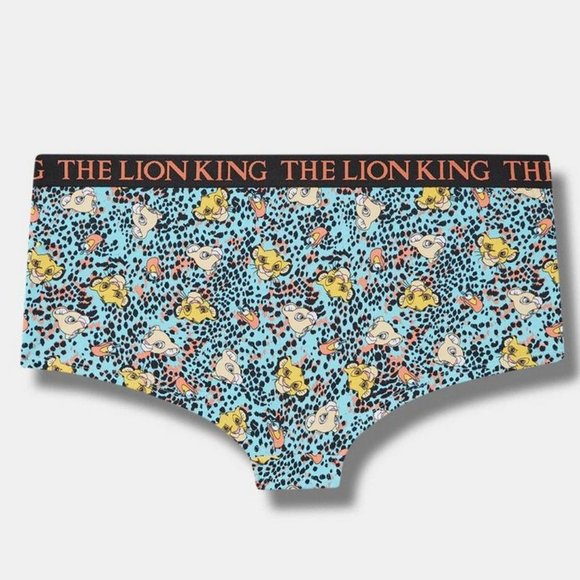 ♥️NWT VINTAGE TORRID DISNEY LION KING BOYSHORT PANTY SIMBA NALA - PLUS SIZE - Picture 13 of 15